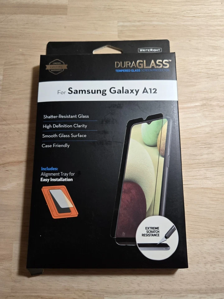 DuraGlass Tempered Glass Screen Protector for Samsung Galaxy A12 500682