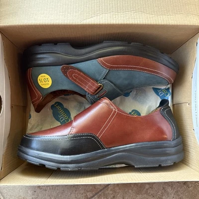 (MISMATCHED COLOR) DR COMFORT Kristin 4320 Therapeutic Brown Black Size 10.5 W - Image 1 of 4