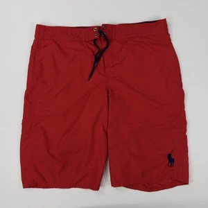 Pantalones cortos Polo Ralph Lauren Big Boys Big Pony rojos talla XL (18-20) - Imagen 1 de 8