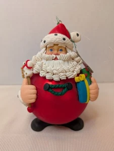 Department 56 Noel Jolly Weihnachtsmann Ornament Figur Weihnachtsdeko - Bild 1 von 7