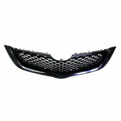 For Toyota Yaris 2009-2012 Grille | Black | Sedan - Imagem 1 de 3