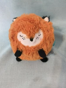 Manhattan Toy Co Fox Ball Plush 5" Squishy Squishable Stress Toy Stuffed Animal - Picture 1 of 8