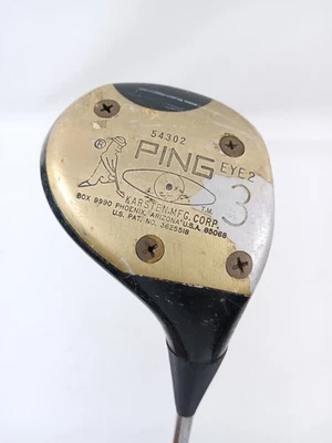 Ping Eye 2 Fairway 3 Wood Golf Club Men's Regular ZZ Lite Steel Black Dot RH - Image 1 of 4