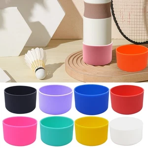 Bota/manga protectora de silicona para botella Hydro Flask cubierta inferior antideslizante - Imagen 1 de 22