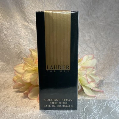 LAUDER FOR MEN Estee Lauder 3.4 OZ Colonia Spray Sellado de Fábrica Nuevo en Caja Gratis Foto 1 de 2