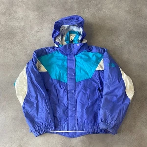 The North Face Puffer Jacket Damen Large Vintage 90s Padded Rain Coat, Purple - Bild 1 von 10