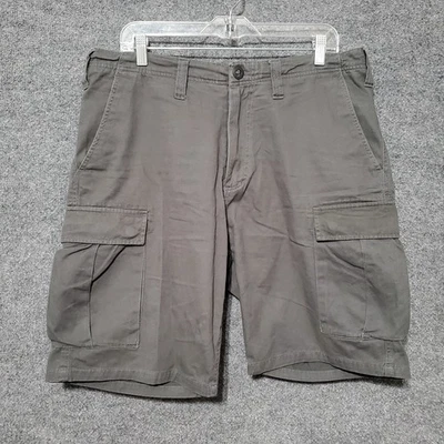 Volcom Shorts Mens 36 Gray Cargo Skate Grunge Casual Baggy Outdoor Streetwear - Image 1 of 4