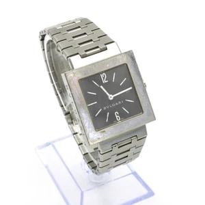 Bvlgari Quadrato Ref. Reloj pulsera suizo de cuarzo de acero inoxidable SQ29SSD #WB2305-1 - Imagen 1 de 7