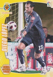 326 DIEGO LOPEZ RODRIGUEZ # VILLARREAL CF CARD PANINI MEGA CRACKS LIGA 2012 - Picture 1 of 1