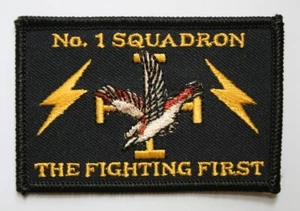 1 SQN Fighting First Rectangle Uniform Patch - Picture 1 of 1