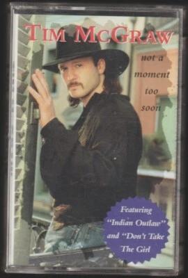 Not a Moment Too Soon by Tim McGraw (Cassette, Mar-1994, Curb) Used - Image 1 of 2