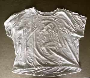 Camisa Lululemon Renew The Day Manga Corta Canyon Rock Cinch Cintura Para Mujer’s 14 - Imagen 1 de 5