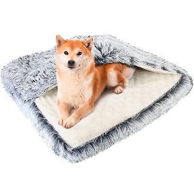 Orthopedic Dog Bed With Blanket Memory Foam Pet Sofa Cushion Removable Medium • 29.69$