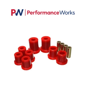 Energy Suspension 8.3128R Front Control Arm Bushing Set For Tacoma, 4Runner - Picture 1 of 11