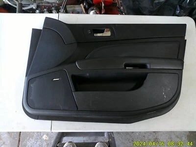 Cadillac STS V 2006 panel de puerta lateral derecha cuero negro pasajero delantero usado Foto 1 de 4