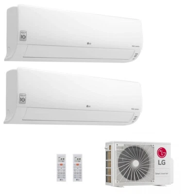 Klimaanlagen Multi Split LG STANDARD 2 2x 2,1 kW Aggregat 4,1 kW Klimageräte - Bild 1 von 4