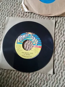 Vinyl Record 7" U Brown - You Better Rock - Picture 1 of 2
