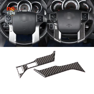 Fiber Modified Steering Wheel Button Frame Sticker Trim For Toyot-a Tacoma 11-15 - Bild 1 von 11