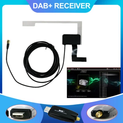 USB DAB+ Digital radio BOX Radio Tuner Receiver Stick For Android Car DVD stereo - image 1 of 4