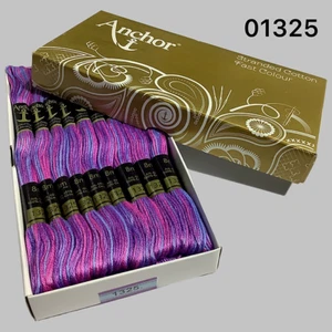 Anchor Stranded Cotton Thread Hand Embroidery Stitch Thread Shade 1325 Set of 25 - Picture 1 of 3
