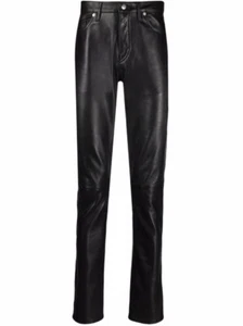 Zadig & Voltaire David Leder Pantalon Hose Skinny Hose $ 1098 Gr. 42, US XL - Bild 1 von 11