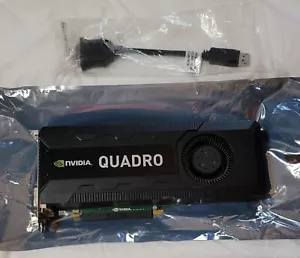 NVIDIA QUADRO K5000 4GB DDR5 PCI EXPRESS x16 GRAPHIC CARD - Picture 1 of 4