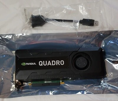 NVIDIA QUADRO K5000 4GB DDR5 PCI EXPRESS x16 GRAPHIC CARD - Image 1 of 4