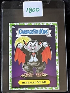 2022 Topps Spazzatura Secchio Bambini Libro Vermi Booger Verde Rivelato Vlad 25b - Foto 1 di 3
