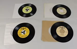 C18/ 4x alte Vinyl Single - alle Folkraft Records - wohl 1960er/70er Jahre /S8 - Bild 1 von 16