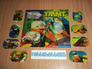 FF566 ADESIVI TEENAGE MUTANT NINJA TURTLES + BPZ KINDER JOY RUSSIA 2014 - Picture 1 of 1