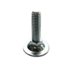 Paquete de 12 - M10x30mm Todo Metal Bajo Perfil Roscado Nivelación Pies Base 30mm Reino Unido - Imagen 1 de 1