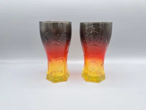 2x McDonalds Sammelglas Europameisterschaft 2020, Schwarz Rot Gold, Deutschland - Bild 1 von 5