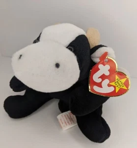 MINT Beanie Original Baby 1993 tush tag TY INC "DAISY" The Cow PVC Pellets - Picture 1 of 8