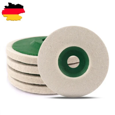5/10tlg Polierscheibe Wollpolierscheibe 125mm Wolle Schwabbelscheibe Filzscheibe - Bild 1 von 4
