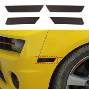 Accesorios de moldura de cubierta de luz de ceja de rueda ahumada para Chevrolet Camaro 2010-2015 - Imagen 1 de 6