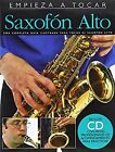 Empieza A Tocar Saxofon Alto (Incluye CD), , Used; Very Good Book