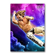 Shawn Michaels High Flyer Sketch Card Limited 03/20 Dr. Dunk Signed