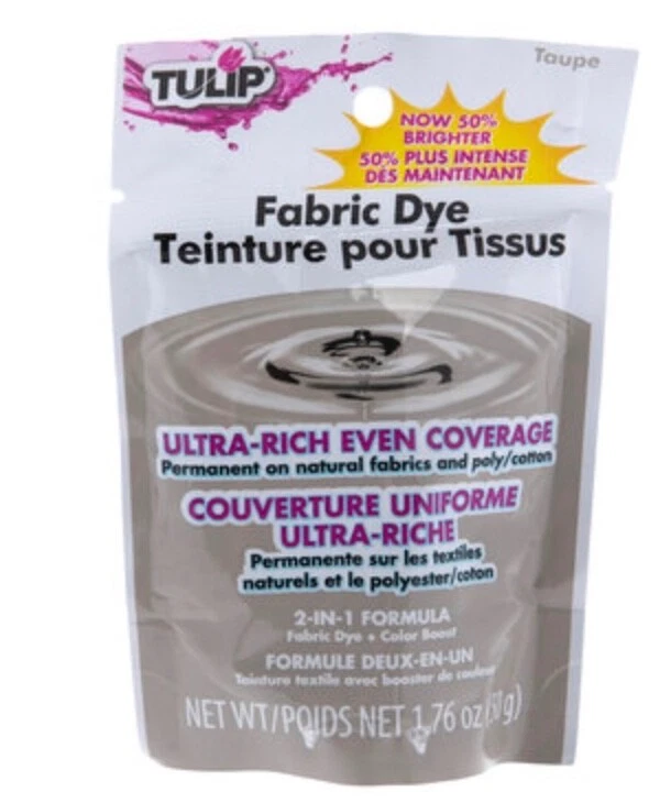 Tulip Permanent Fabric Dye Powder, Taupe, 1.76 Oz. - Image 1 of 1