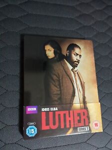 Luther Series 1 Limited Edition Steelbook Blu Ray BBC Idris Elba Steel Book