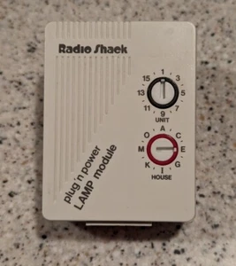 Radio Shack X10 2-Prong Lamp Dimmer Module 61-2682B Plug N Power LM465 - Picture 1 of 3