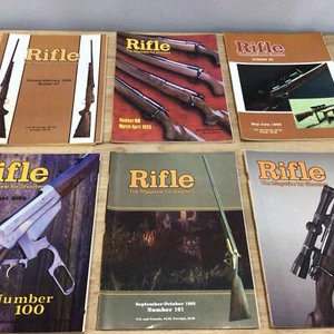 “Rifle” The Magazine for Shooters, Complete 1985 Issues - 6 Issues - Picture 1 of 8