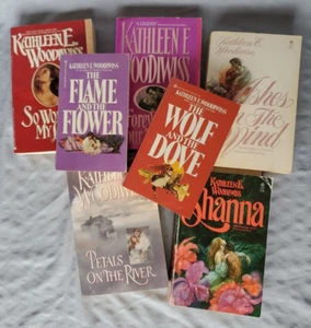 Asst Kathleen E Woodiwiss Paperback - Your Choice! Not all titles shown - Picture 1 of 56