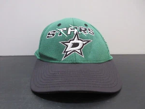 Dallas Stars Hat Cap Fitted Adult One Size Green Black Reebok NHL Hockey Mens - Picture 1 of 8