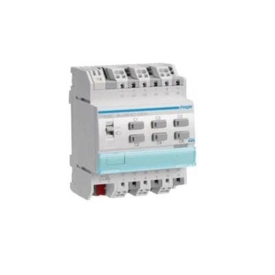 Hager KNX Schalt-/Jalousieausga. TYA606D Bussystem-Schaltaktor KNX - Bild 1 von 4
