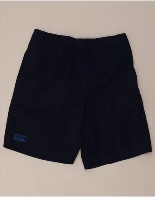 CANTERBURY Mens Sport Shorts Medium  Navy Blue Cotton AU08 - Image 1 of 3