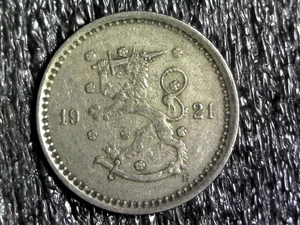 Moneta 50 Pennia Esteri 1921 Finlandia, Mondo KM#22 (z803) - Foto 1 di 2