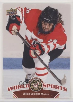 2010 Upper Deck World of Sports Jillian Saulnier #161 - Image 1 of 2