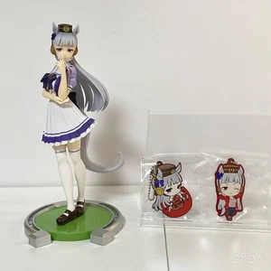 Uma Musume Gold Ship 3pc Set – Figure, Rubber Mascots (Official Japan Goods) - Picture 1 of 10