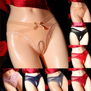 Schritt offen Höschen Slip für Männer Frauen Dessous für Sex offener Po 2023 - Bild 1 von 24