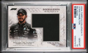 2024 Topps Eccellenza Formula 1 - Reliquia Lewis Hamilton PSA 10 GEM MINT (MEM) - Bild 1 von 2